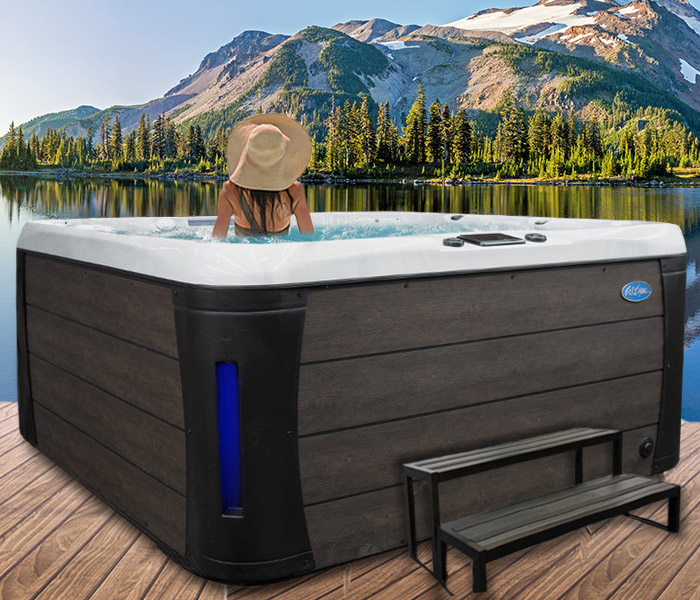 Calspas hot tub being used in a family setting - hot tubs spas for sale Weymouth Town